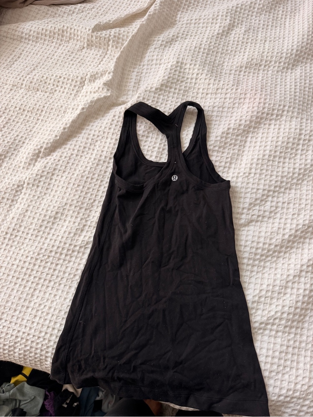 lululemon athletica Black Racerback Tank Dress